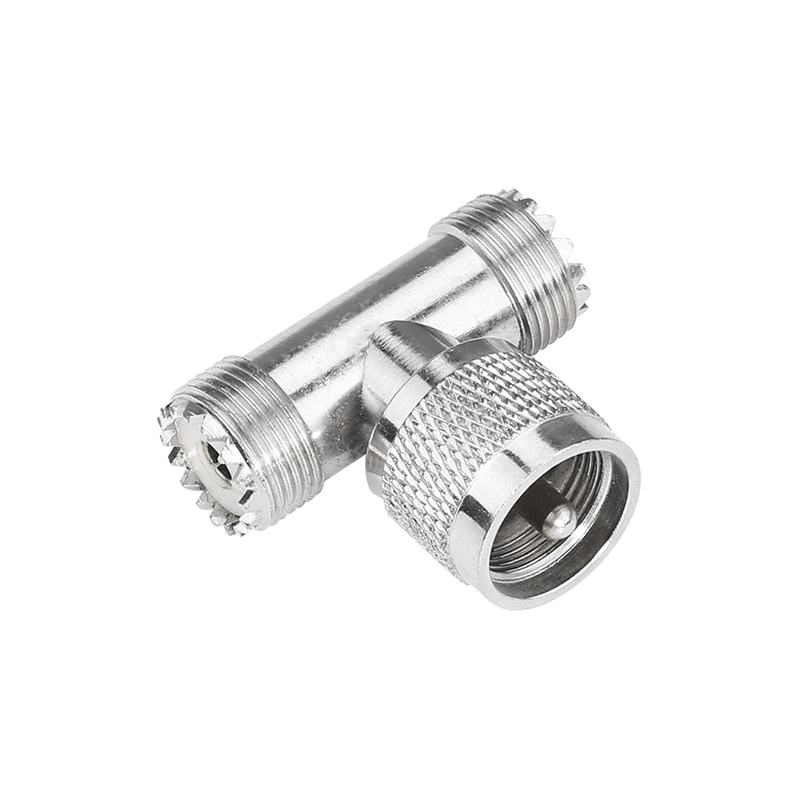 Đầu nối RF UHF Female sang UHF Male T